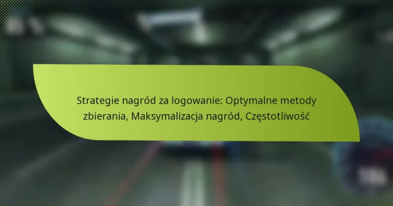 Strategie nagród za logowanie: Optymalne metody zbierania, Maksymalizacja nagród, Częstotliwość